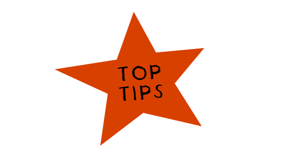 Top tips illustration