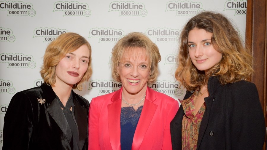 Camilla Rutherford, Dame Esther Rantzen and Daisy Bevan
