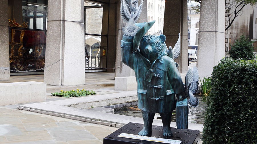 'Good Morning, London' Paddington statue