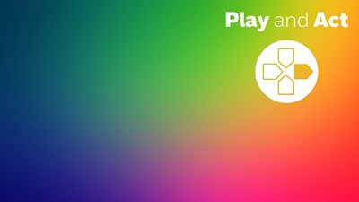 Game Safe Festival logo with text reading 'Play and Act'.