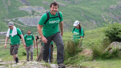 Charity treks, walks and challenges banner.