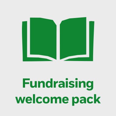 Fundraising welcome pack icon