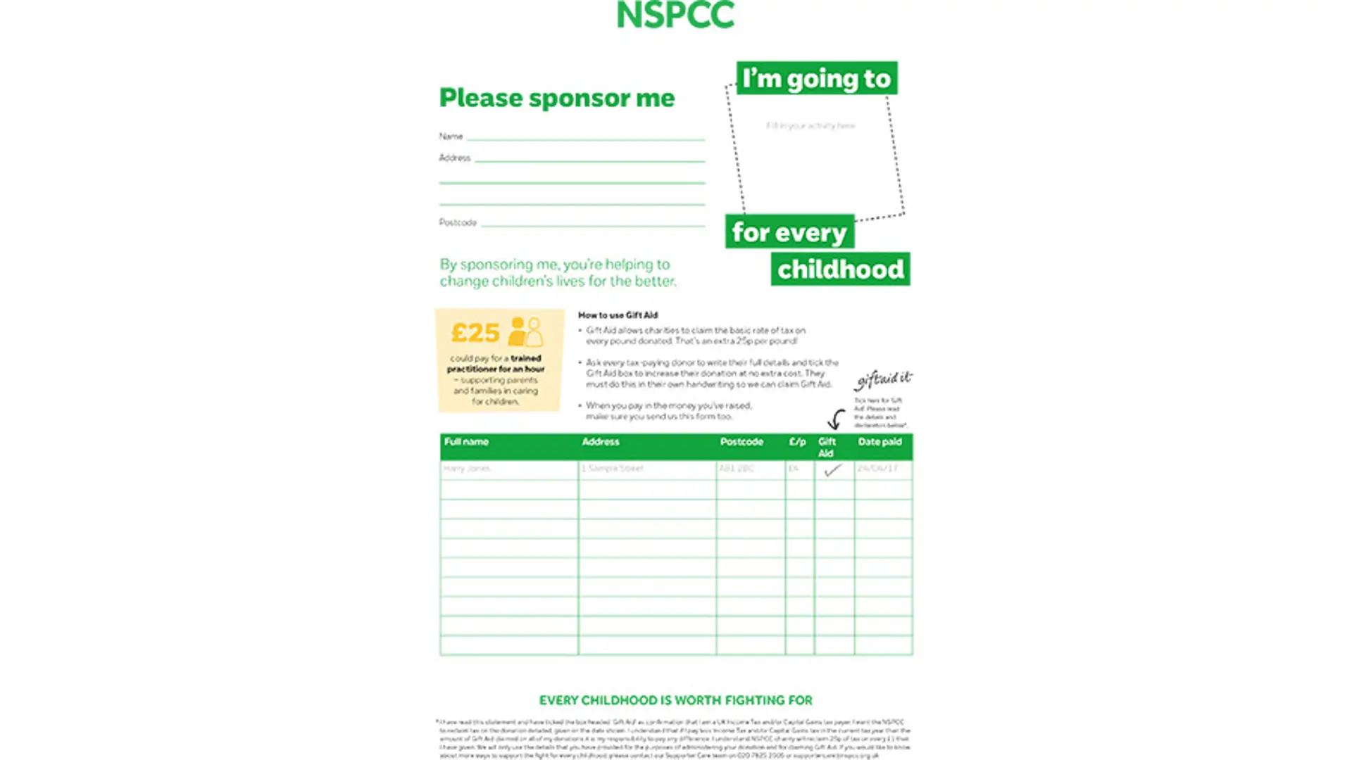 Sponsor form thumbnail