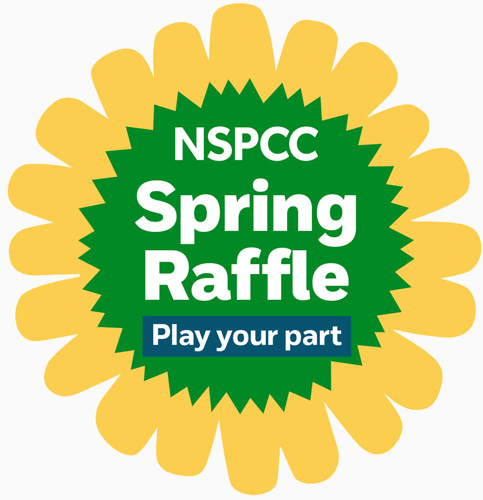 NSPCC Spring Raffle: Play your part.