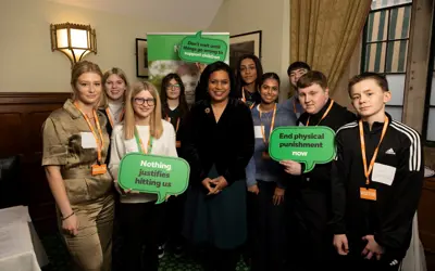 Janet Daby and Young Peoples board for change holding their 6 point plan