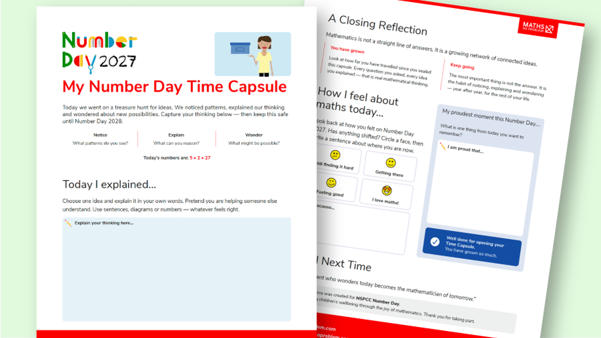 My Number Day Time Capsule 02