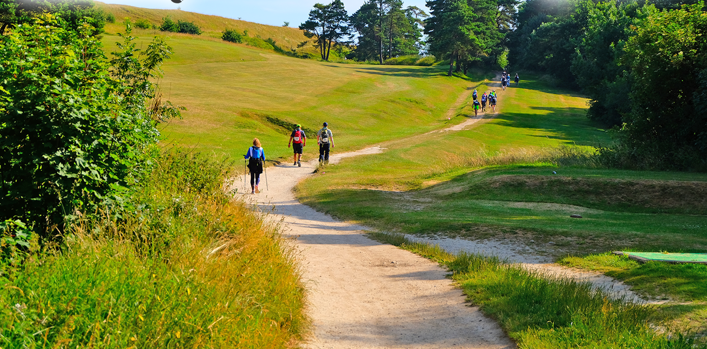 trekkers on the chiltern challenge