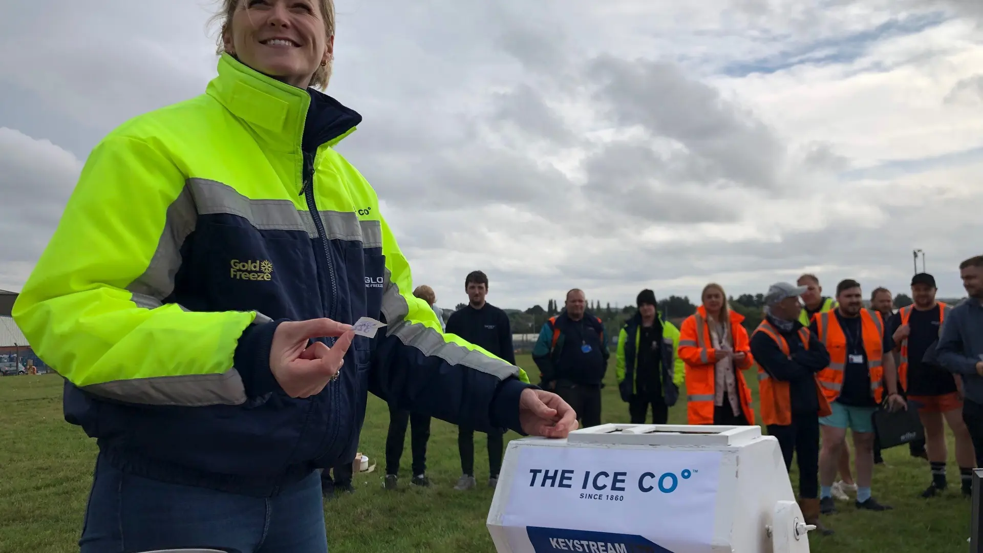 The Ice Co's charity tombola