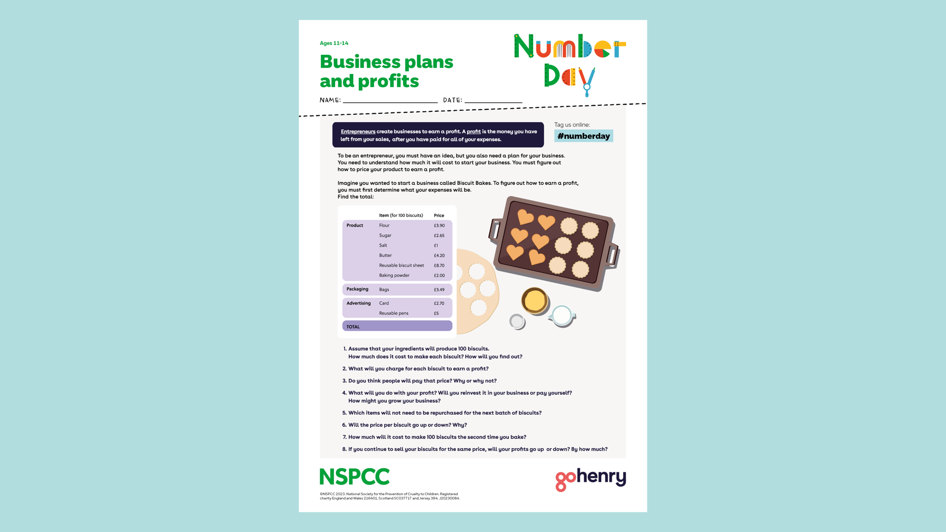 20230084 NSPCC ND 2024 Gohenry Business Plans & Profits 11 14 CM AW