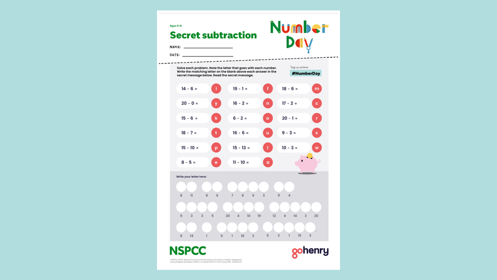 20255114 Number Day 2027 Thumbnails Secretsubtractgohenry